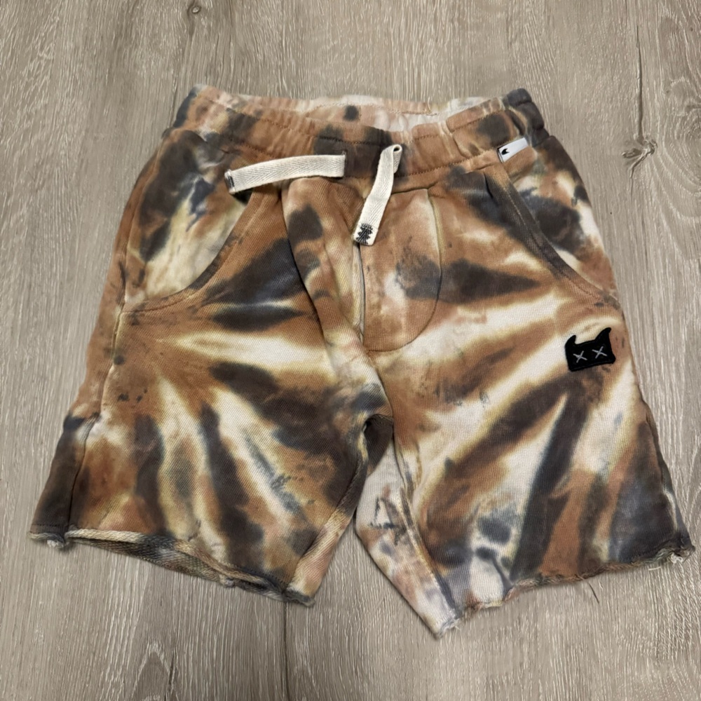 Munster Kids Cyclone Fleece Short - Tye Dye